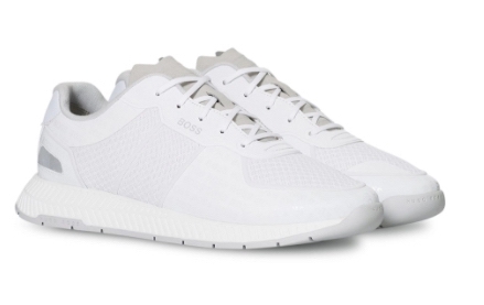 BOSS Titanium Runn Memllg sneakers - White